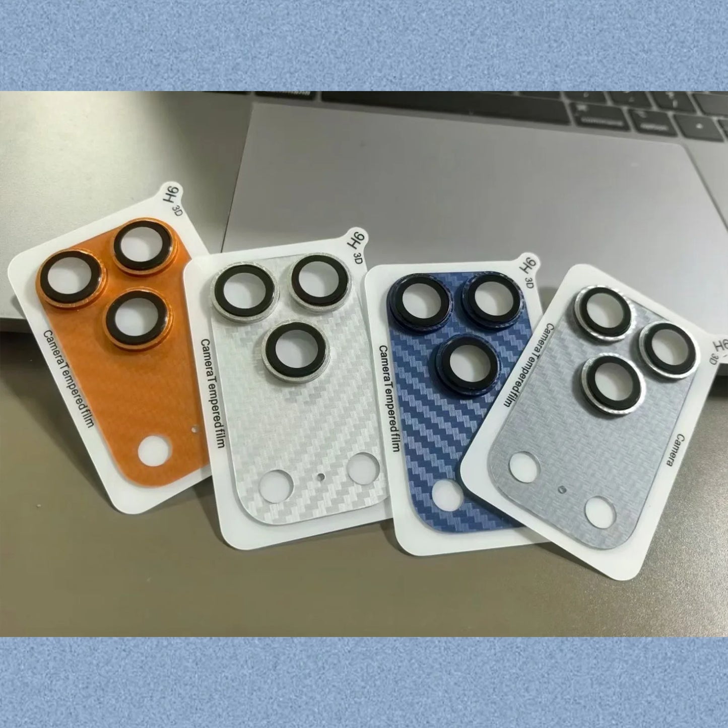 Kevlar Carbon Fiber Camera Lens Protector for iPhone 17 Pro & Pro Max - Premium Quality Glass Cover for Ultimate Protection