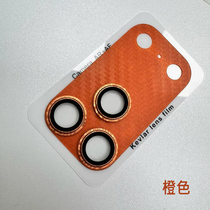 Kevlar Carbon Fiber Camera Lens Protector for iPhone 17 Pro & Pro Max - Premium Quality Glass Cover for Ultimate Protection
